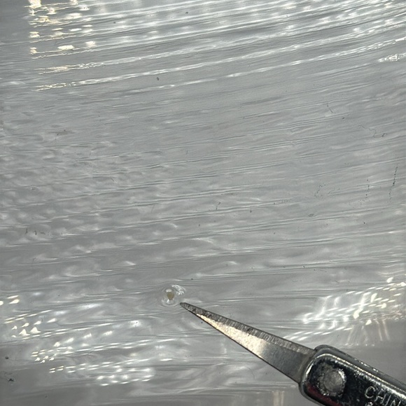 Studio PARAN Richard Jones Optic Twist Flask Glass Vase purple and clear Signed - Picture 11 of 12